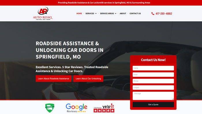Roadside-assistance-and-locksmith-service-website