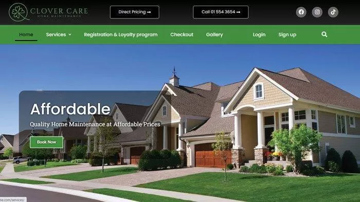 Handyman website ideas