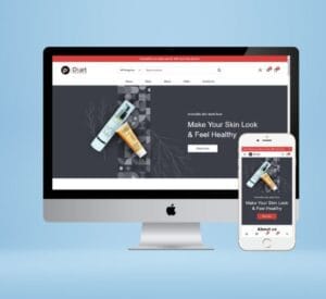 Dkart Personal care ecommerce website design