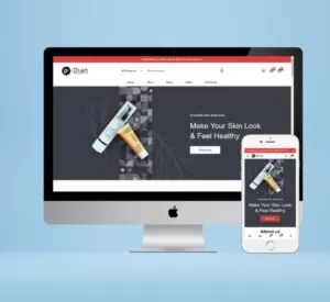 Dkart Personal care ecommerce website design