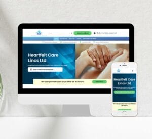Heart felt care home care website