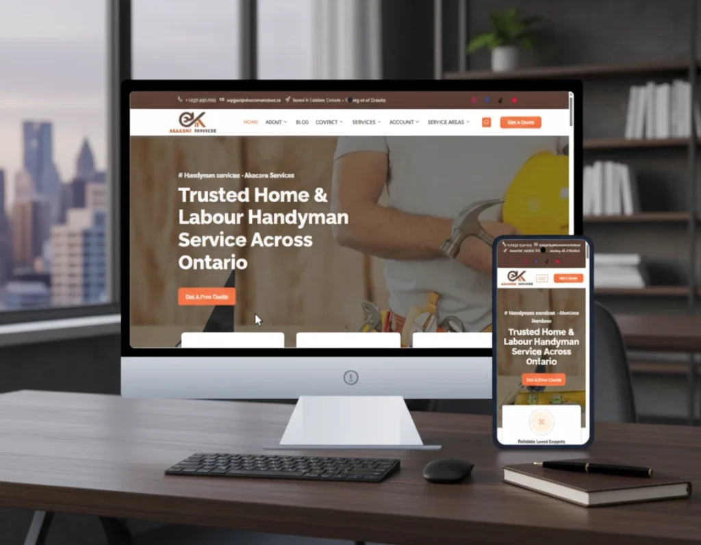 AkaCore Services Website Design London, Ontario